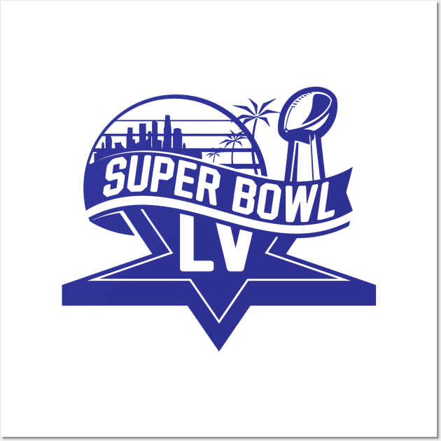 Super Bowl LV 6 Wall Art by HooPet